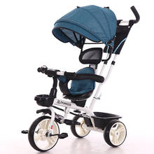 2 In 1 Infant Tricycle Folding Rotating Seat Baby Stroller 3 Wheel Bicycle Kids Bikes Three Wheel Stroller Baby Trolley 6M-6Y 2024 - buy cheap