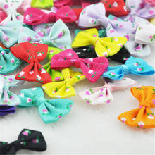 40 pcs satin ribbon bows flowers for Appliques Crafts more colors B164 2024 - buy cheap