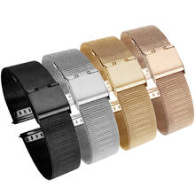 YOPO-Correa de acero inoxidable para reloj Amazfit GTS/GTR, correa de 20mm, 22mm, plata, negro, oro rosa, 42mm, 47mm/Bip 2024 - compra barato
