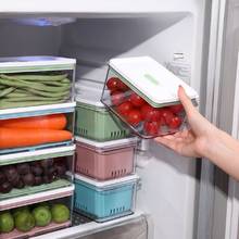 Кухонный органайзер для холодильника контейнер для хранения пищевых продуктов с крышкой, прозрачные органайзеры на холодильник, контейнер для морозильной камеры, герметичная коробка для свежих продуктов 2024 - купить недорого