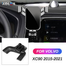 Car Mobile Phone Holder For Volvo XC90 2015 2016 2017 2018 2019 2020 2021 Gravity GPS Stand Car Special Mount Navigation Bracket 2024 - buy cheap