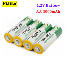 1.2V AA battery 3000mAh NI MH AA Pre-Charged Rechargeable Battery Ni-MH Rechargeable aa Battery For Toys Camera Microphone 2024 - buy cheap