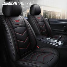 Luxury PU Leather Car Seat Covers Front/Rear Auto Seat Protectors for Universal Vehicle Seat Cushion for Sedan/SUV/Pickup/Van 2024 - buy cheap