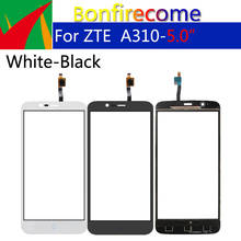 10Pcs\lot For ZTE Blade A310 Touch Screen Panel Digitizer Sensor Front Glass Outer Touchscreen with Flex Cable Adhesive 5.0" 2024 - buy cheap