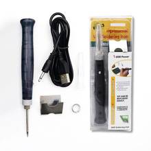 Mini Portable USB 5V 8W Electric Powered Soldering Iron Pen/Tip Touch Switch Adjustable Electric Soldering Iron Tools 2024 - buy cheap