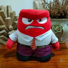 Disney Anime Inside Out Anger Plush Toy Dolls Tall About 15cm Kawaii Kid Gift 2024 - buy cheap