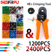 wire connect 400/415/750/900pcs-BOX Crimping tool Insulated connector Terminal Crimp Terminator cold pressed insulated terminal 2024 - купить недорого