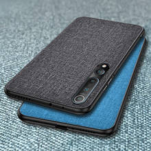 Huawei honor 20 caso busniess tecido de lona do vintage textura tpu capa para huawei honor 20 pro honor20 pro telefone volta capa 2024 - compre barato