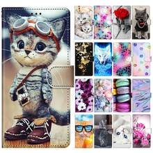 for Samsung S20 FE Case for Funda Samsung Galaxy S21 Plus Ultra 5G Case Cute Dog Cat Tiger Rose Wallet Leather Phone Cover Women 2024 - buy cheap