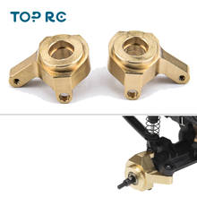 2PCS Brass Steering Knuckle Set for Axial SCX24 90081  1/24 RC Car  Upgrade Parts 2024 - buy cheap