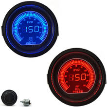 DRAGON GAUGE 52mm EVO Oil Pressure Gauge Red&Blue Dual Led Display With Sensor 2024 - buy cheap