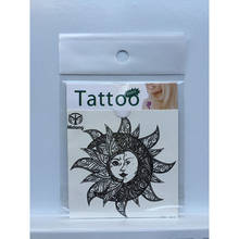 Водостойкая Временные татуировки наклейка s индийский узор Луна солнце Татуировка рука татуировка тело флэш-наклейка FakeTattoo Taty 2024 - купить недорого