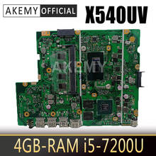 Akemy X540UB Laptop motherboard With 4GB-RAM I5-7200U (V2G) for ASUS X540UB X540UV X540UBR original mainboard 90NB0IM0-R00060 2024 - buy cheap