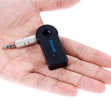 Mini receptor de música MP3 para coche, Kit de manos libres inalámbrico con conector AUX de 3,5 MM, adaptador de auriculares para teléfono iphone 2024 - compra barato