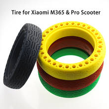 for Xiaomi M365 Tyre Solid Hole Tires Electric Scooter Skateboard Shock Absorber Non-Pneumatic Tyre Rubber Wheels for M365 pro 2024 - buy cheap