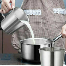 700ml 1000ml 500ml 304 aço inoxidável bico copo de medição cozinha cozinhar jarro líquido despeje venda bico ferramenta de cozimento 2024 - compre barato