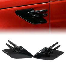 2Pcs Car Front Fender Grille Air Vents Grill For Land Rover Range Rover Sport 2018 2019 2020 Gloss Black ABS 2024 - buy cheap
