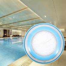 Lâmpada subaquática de led, à prova d'água, iluminação para parede, fontes, piscina, submersa, 12v ac 2024 - compre barato