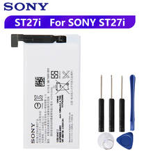 Substituição original bateria sony para sony st27i st27 xperia go st27a antecedência autêntico telefone bateria 1265mah 2024 - compre barato