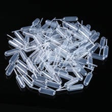 100 Pieces/ Set Transfer Pipettes 65mm Plastic Squeeze 4ml Transfer Pipettes Dropper For Cupcake Ice Cream Chocolate 2024 - buy cheap