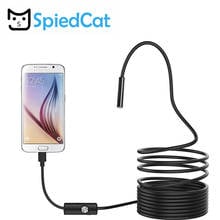 5.5MM USB HD Endoscope Micro Flexible 1/2/3.5/5M  HD Borescope Tube Waterproof USB Inspection Video Camera For Android PC 2024 - buy cheap