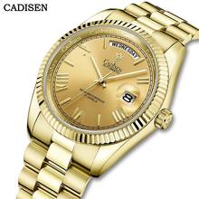 2021 New CADISEN Mens Mechanical Watches top brand luxury automatic watch Stainless Steel waterproof date Clock Reloj Hombre 2024 - buy cheap