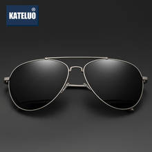 KATELUO 2020 Classic Pilot Men's Sunglasses Polarized UV400 Lens Driving Sun Glasses Eyewear Accessories For Men 63880 2024 - buy cheap