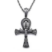 Egyptian Life Cross Pendant Eternal Life Stainless Steel Anka Egyptian Style Personality 2024 - buy cheap