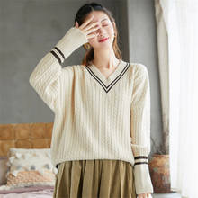 2021 New Women Basic Sweaters Ins Fashion Loose Sweaters Women Autumn Winter Outwear Knit Coat Sweater 2024 - buy cheap