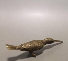 Copper Statue Brass Bird Ornament antique pure copper creative sparrow bird home furnishing crafts 2024 - buy cheap