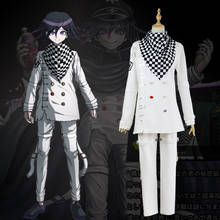 Disfraz de Danganronpa V3 Ouma kokichi, juego japonés, uniforme escolar, ropa, zapatos, utilería para carnaval y Halloween, 2020 2024 - compra barato