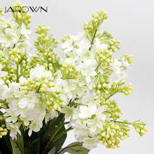 JAROWN Artificial Flowers Silk Lilac Fake Flowers Home Decoration Accessories Wedding Party Bride Bouquet DIY Material Flores 2024 - buy cheap