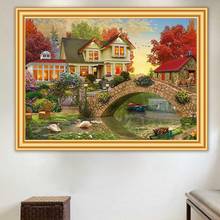 5D Diamond Painting Landscape Cross stitch Full Drill Diamond Embroidery Mosaic Picture Rhinestones for Needlework Home Decor 2024 - buy cheap