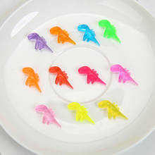 30pcs 24*12mm Multicolor resin flatback animal dinosa earring charms very keychain pendant  earring pendant for DIY decoration 2024 - buy cheap