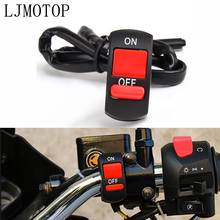 Conector interruptores para manillar de motocicleta, interruptor de encendido/apagado para Yamaha YZF R1 R120 R3 R25 R6 600R FZR 2020 FZ600 FZR400, 600 2024 - compra barato