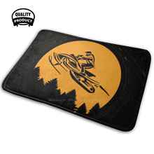 Snowmobile Comfortable Door Mat Rug Carpet Cushion Snowmobile Winter Funny Snow Vintage Snowboarding Sled Snowmobiling Ski Doo 2024 - buy cheap