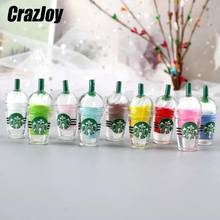 Coffee Straw Cup Charms For Slime Addition All Ice Cream Slimes Polymer Filler For Resin Slime Kit Clay Accessories Kids Toys 2024 - buy cheap