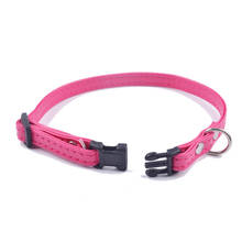 collar gato Venta grande gato Collar para perros pequeños cachorros cachorro Pu fuentes del gato del animal doméstico ajustable Breakaway mascota gatos collares 2024 - compra barato