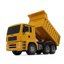 1:18 Huina 332 RC Truck Dump 6CH Metal Remote Control Excavator Electric Kids Cars Rc Model Truck Toys For Children 2024 - buy cheap