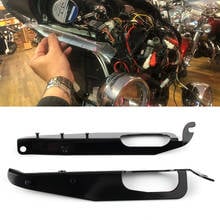 Motorcycle Heavy Duty Inner Fairing Support Bracket Plated For Harley FLHX FLHTC FLHT FLHTK Black/Chrome 2024 - buy cheap