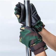 2pcs/set Anti-skid Gloves For Climbing Cowhide Downhill Training Gloves Wear-resistant Heat-insulating 2024 - buy cheap