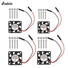 4PCS 3D Printer Cooling fan 30x30x7mm Oil Bearing Blower Fan DC 5V Brushless Cooling Fan for Raspberry Pi 2024 - buy cheap