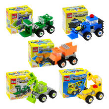 Toys For Children City Excavation bulldozer Model Set Boys Girls Diy  Educational Assembly Building Blocks Bricks Kids Gift N18 2024 - buy cheap