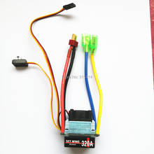 Waterproof Brushed ESC 160A 320A 480A 2S 3S With Fan 5V 1A 3A BEC T-Plug For 1/10 RC Car Boat 2024 - buy cheap