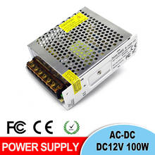 Switch Power supply DC12V 8.3A 100W Driver Transformer 110V 220V AC-DC 12V Power Adapter For Led Strip Light lamp CCTV Amplifier 2024 - buy cheap
