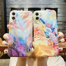 Cartoon Flower Painting Phone Case For Xiaomi Mi 10T 9T Pro 11 11i 9 Lite 10i 11X Colorful Cute Floral Soft Silicone Cover Case 2024 - купить недорого
