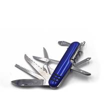 Multi-função aberta dobrável presente faca de aço inoxidável faca de eletroforese bluebalisong faca 2024 - compre barato