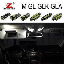 Kit de luz de techo Interior para coche, bombilla LED blanca perfecta para Mercedes Benz M ML GL GLK GLA W163 W164 W166 X164 X166 X156 X204 2024 - compra barato
