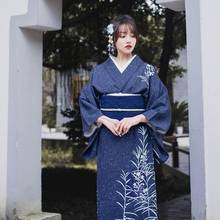 Kimono Yukata Women Japanese Traditional Dress Kimonos Costume Geisha Japanese Cosplay Female Obi Japanese Kimono Yukata FF2645 2024 - buy cheap