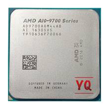 Четырехъядерный процессор AMD A10-Series, A10-9700, A10, 9700, 3,5 ГГц, AD9700AGM44AB, разъем AM4 2024 - купить недорого